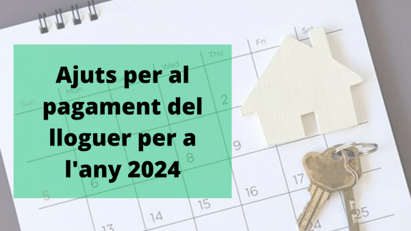 Convocatòria D’ajuts Al Pagament Del Lloguer Per Al 2024 – Ajuntament ...